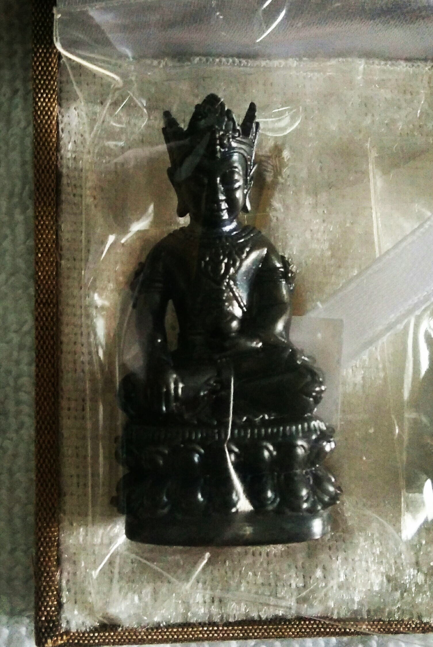 พระกริ่งทรงเครื่องจักรพรรดิชุบทอง No.170,189,193,196