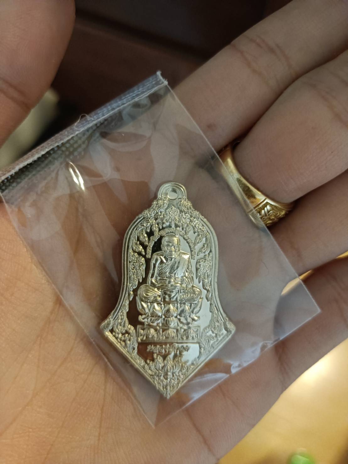 พระผงหลวงปู่ทวด - ท้าวเวสฯ เนื้อผงพุทธคุณ รุ่น ลาภผลพูนทวี โชคดีมีชัย วัดเขาตอง ลพ.เล็ก หลวงพี่แจ้ พุทธาภิเษก