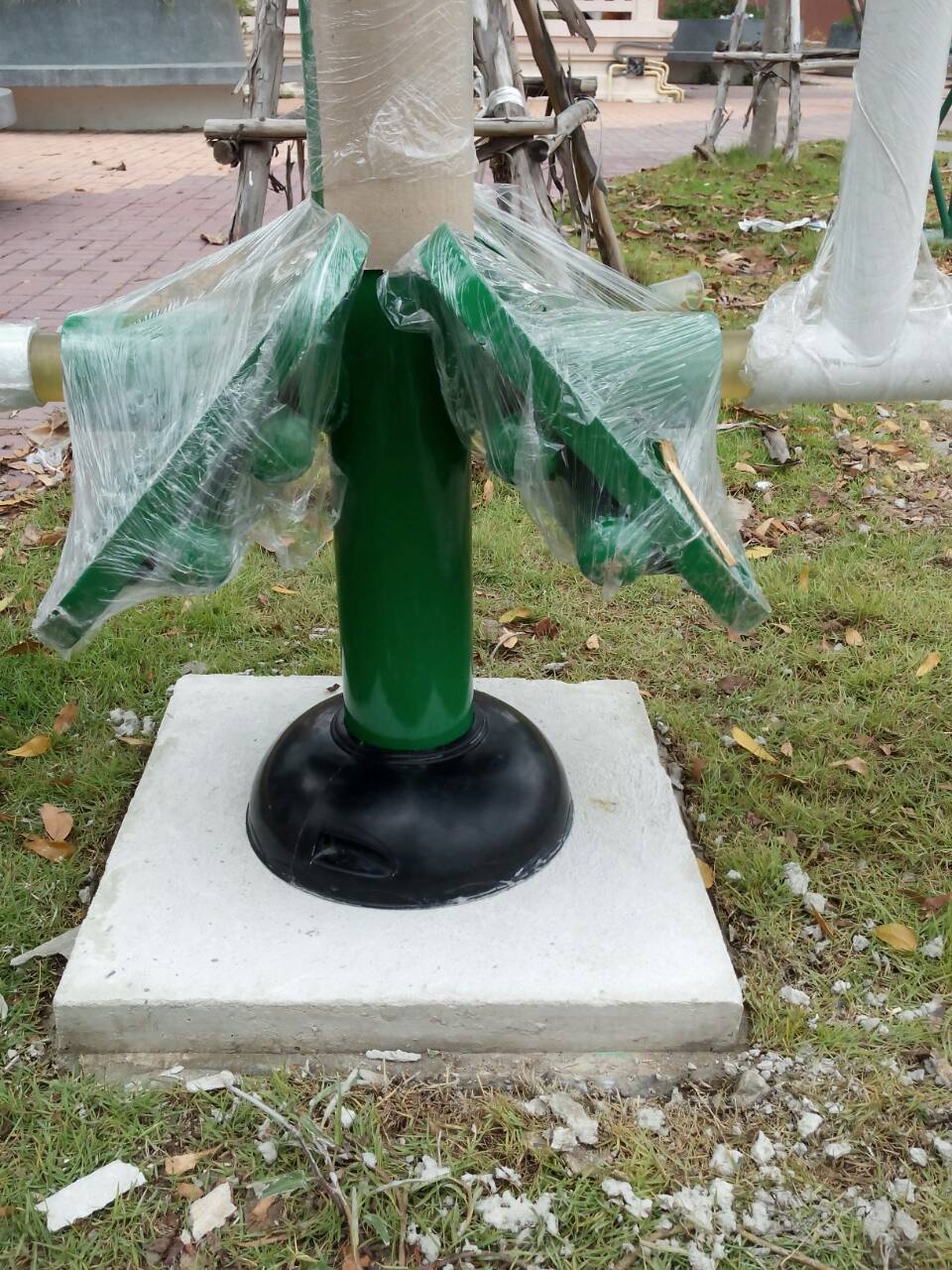 เครื่องออกกำลังกายกลางแจ้งบางพลัด