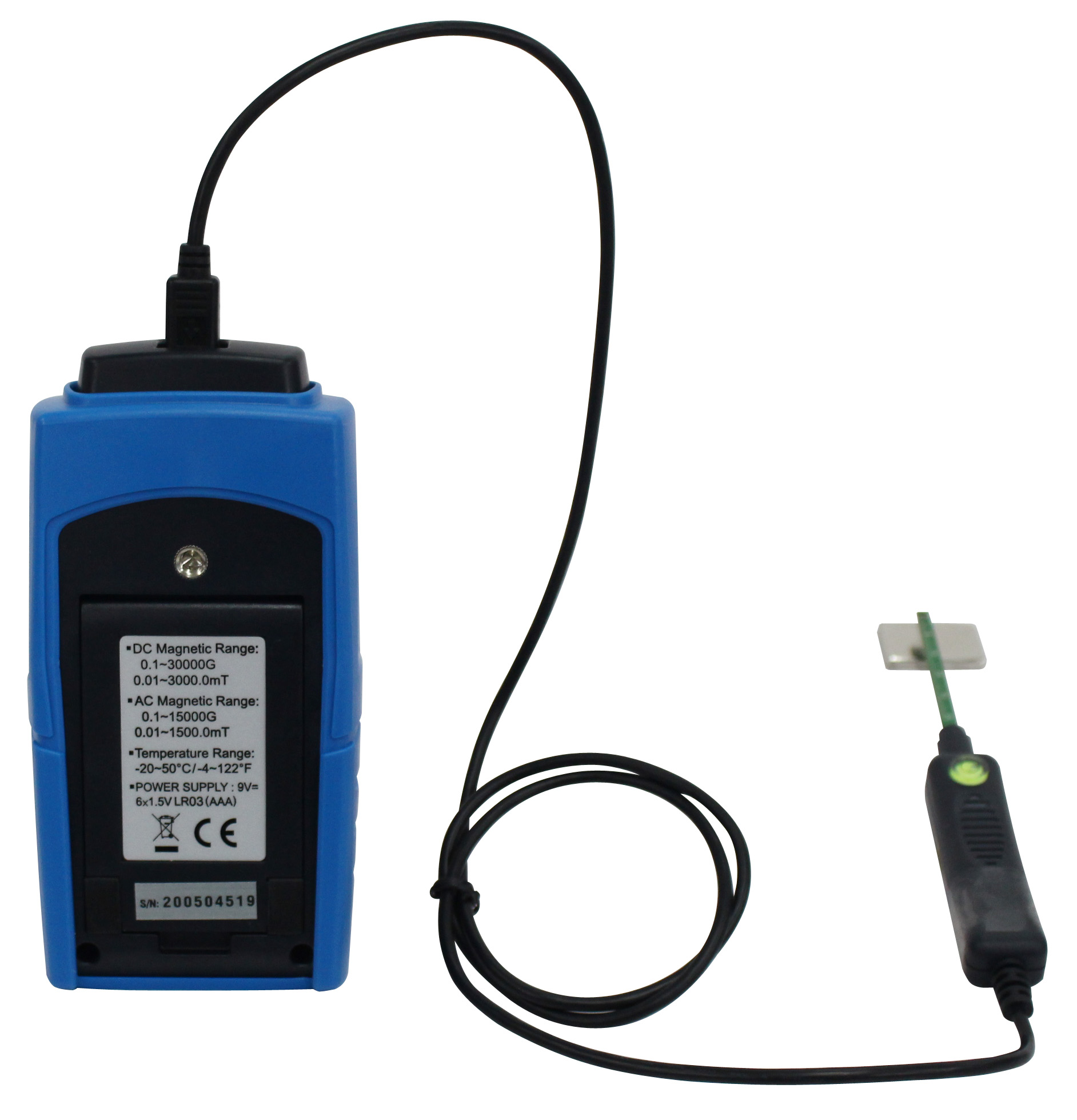 เครื่องวัดคลื่นสนามแม่เหล็กไฟฟ้า AC/DC (AC/DC Magnetic Field Meter) แบรนด์ : KEPLER รุ่น : KTM-197