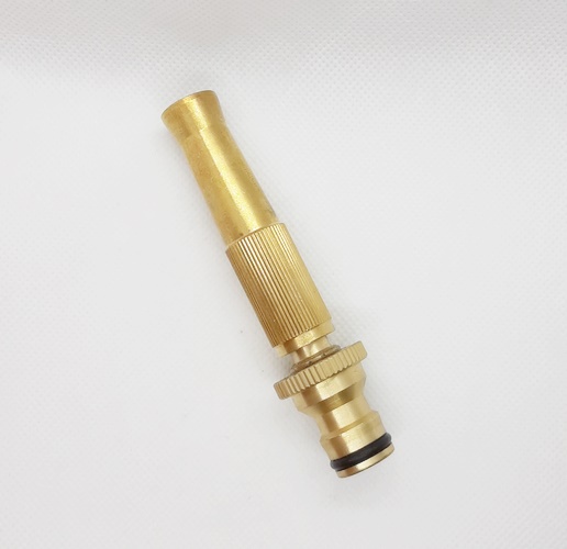 หัวฉีดน้ำ ทองเหลือง รดน้ำต้นไม้ ล้างรถ ฉีดล้างอเนกประสงค์ ปรับรูปแบบได้ ถอดล้างได้ สำหรับข้อต่อสวมเร็ว