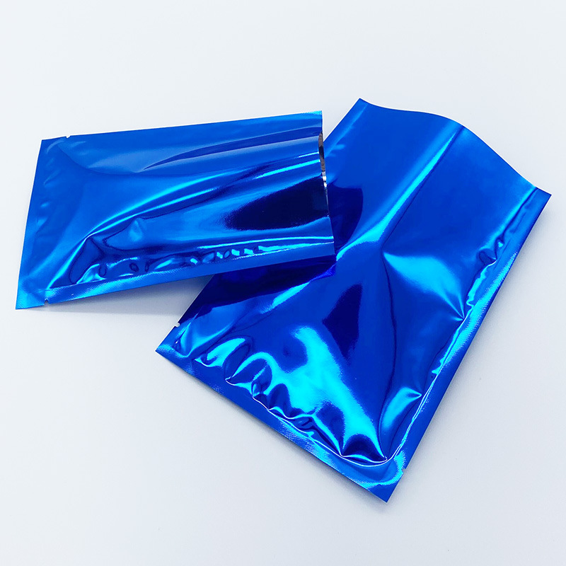 ถุงฟอยล์สีน้ำเงิน ซีล 3 ด้าน