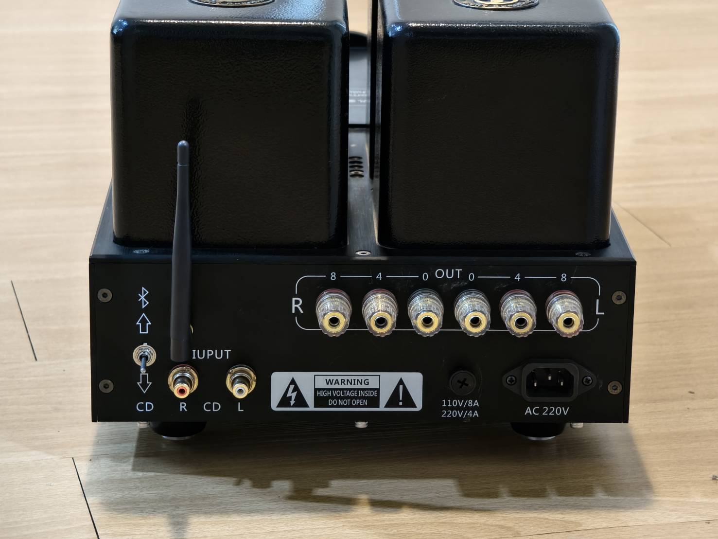 แอมป์หลอด 845 เรือธง ชุดหลอดUSA. Tube Amp+Bluetooth ผลิตโดยShuguang