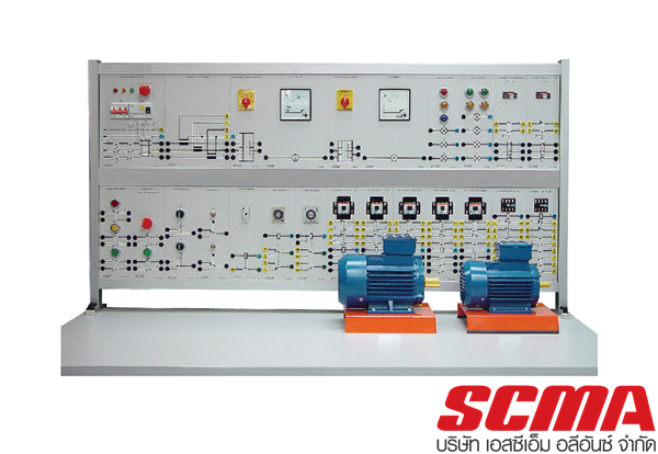ชุดฝึกควบคุมมอเตอร์ด้วย Magnetic contactor (แบบ Panel) ยี่ห้อ KONSTANZ รุ่น 0103-910