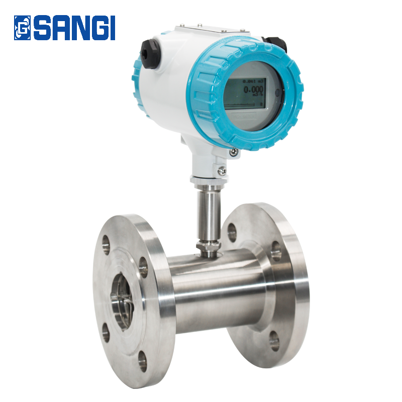 7.3.13.Turbine Flow Meter รุ่น SG-LWGY-100C105SSNN-J2-T1 (ขนาดท่อ 4" แบบมีหน้าจอแสดงผล)