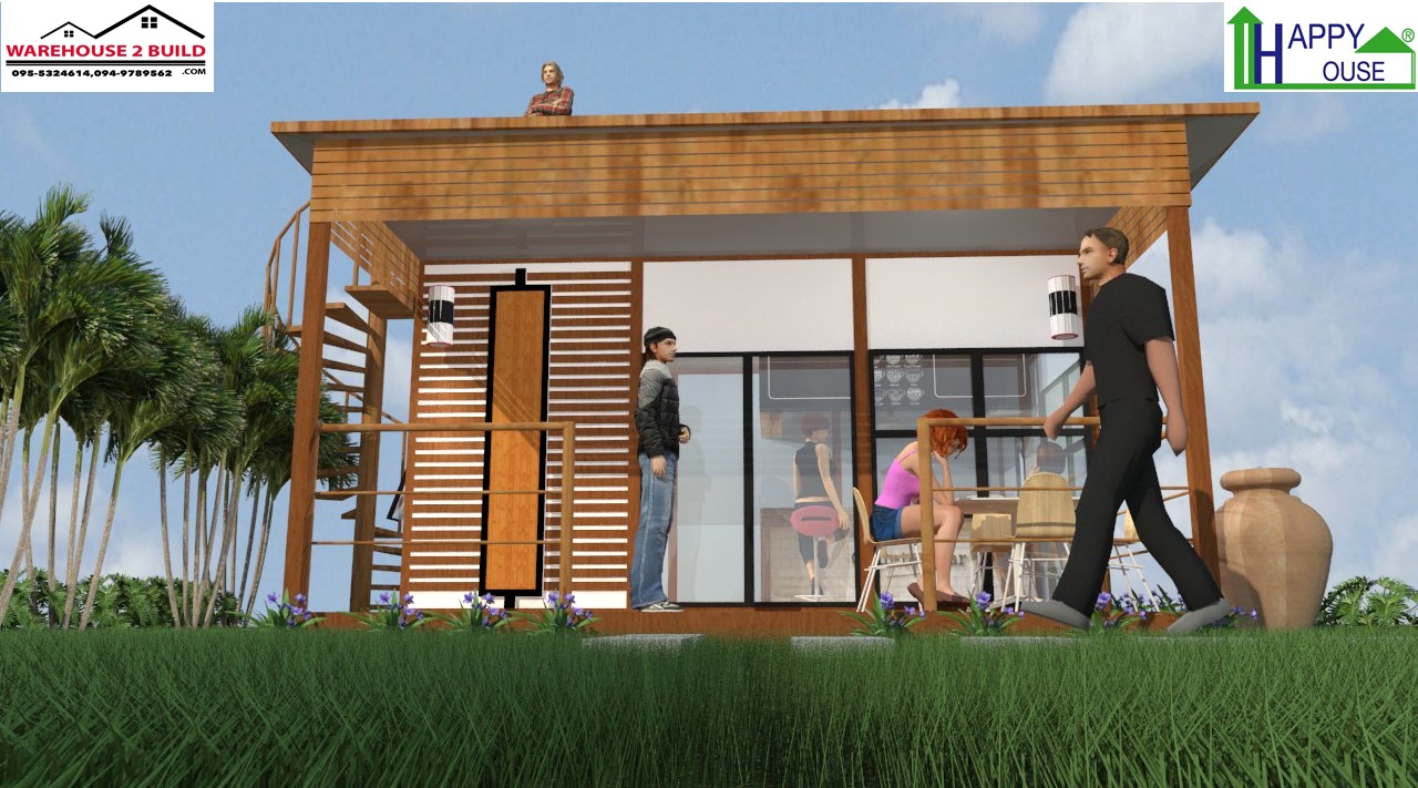บ้านสำเร็จรูป บ้านน็อคดาวน์ สร้างออฟฟิศ ms07