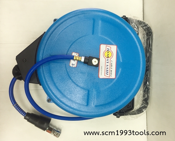 ตลับเก็บสายลมอัตโนมัติ รุ่น HR-850B ยาว 15 เมตร ตรา Hobayashi Automatic Air Hose Reel