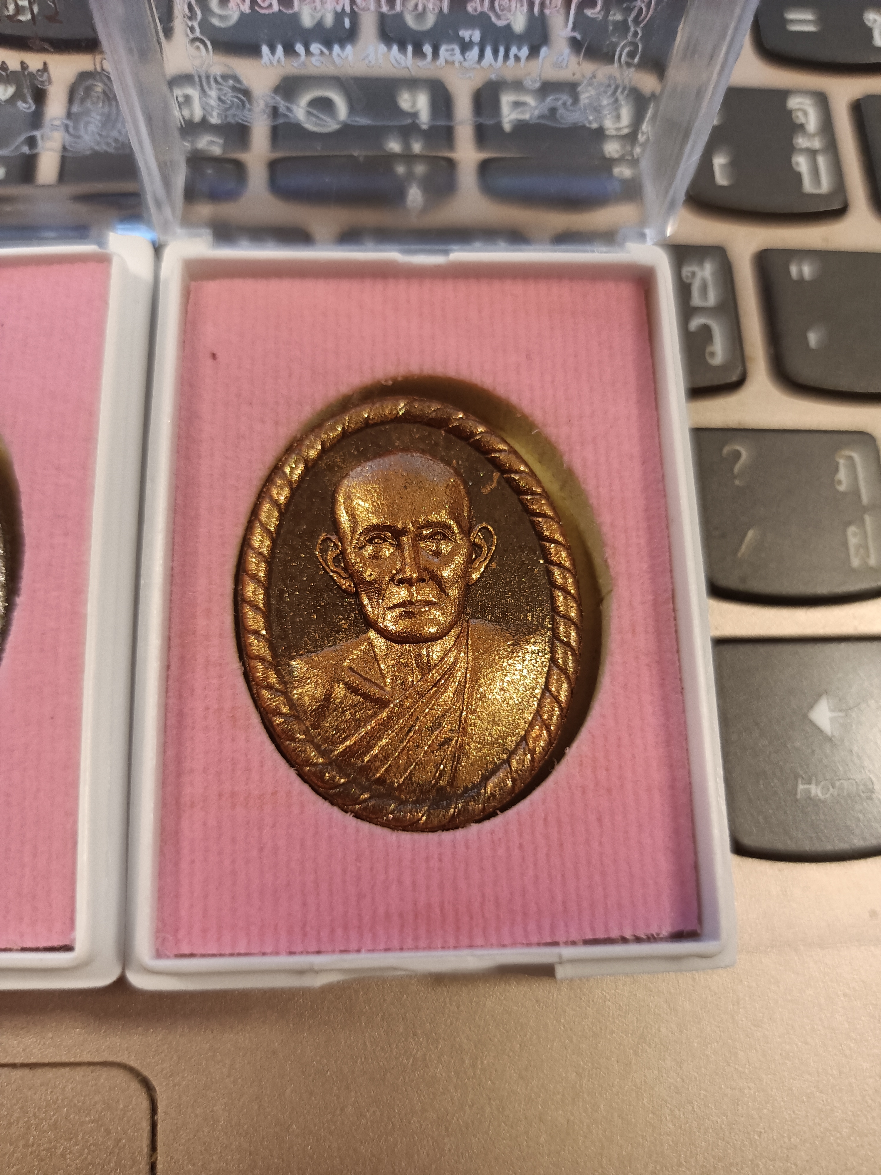 พระผงเศรษฐีทันใจหลวงพ่อกวย ชุดกรรมการ วัดเดิมบาง ลพ.เล็กเสก