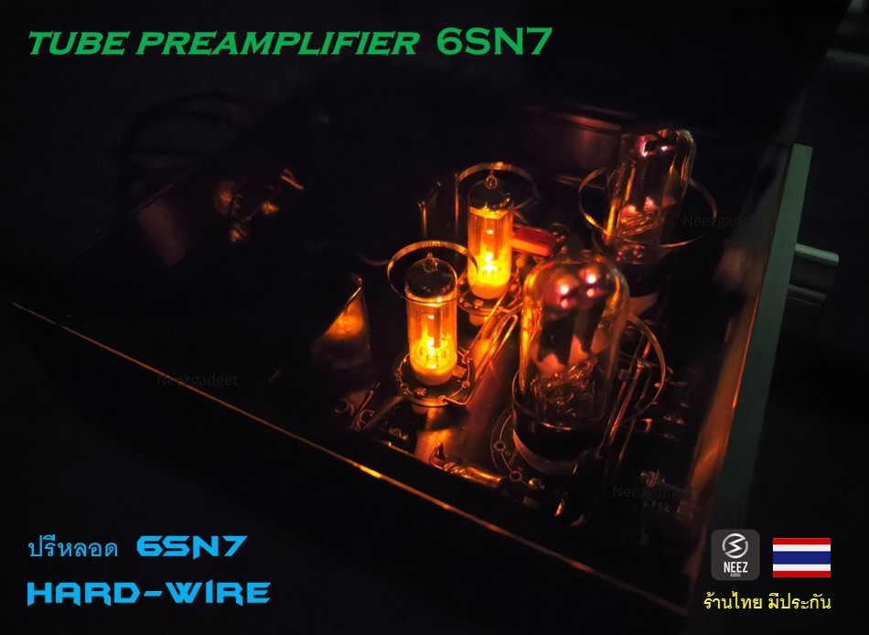 ปรีหลอด Tube preamplifier 6SN7 Hard-Wire สเปค Hi-End ร้านไทย มีประกัน พร้อมส่ง