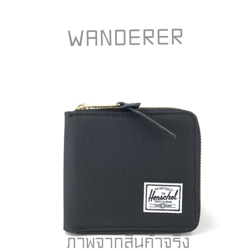 ของแท้ พร้อมส่ง Herschel Walt Wallet - Black