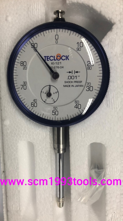 TECLOCK เทคลอค รุ่น KM-121 เกจตั้งศูนย์ ไดอัลเกจ DIAL GAUGE