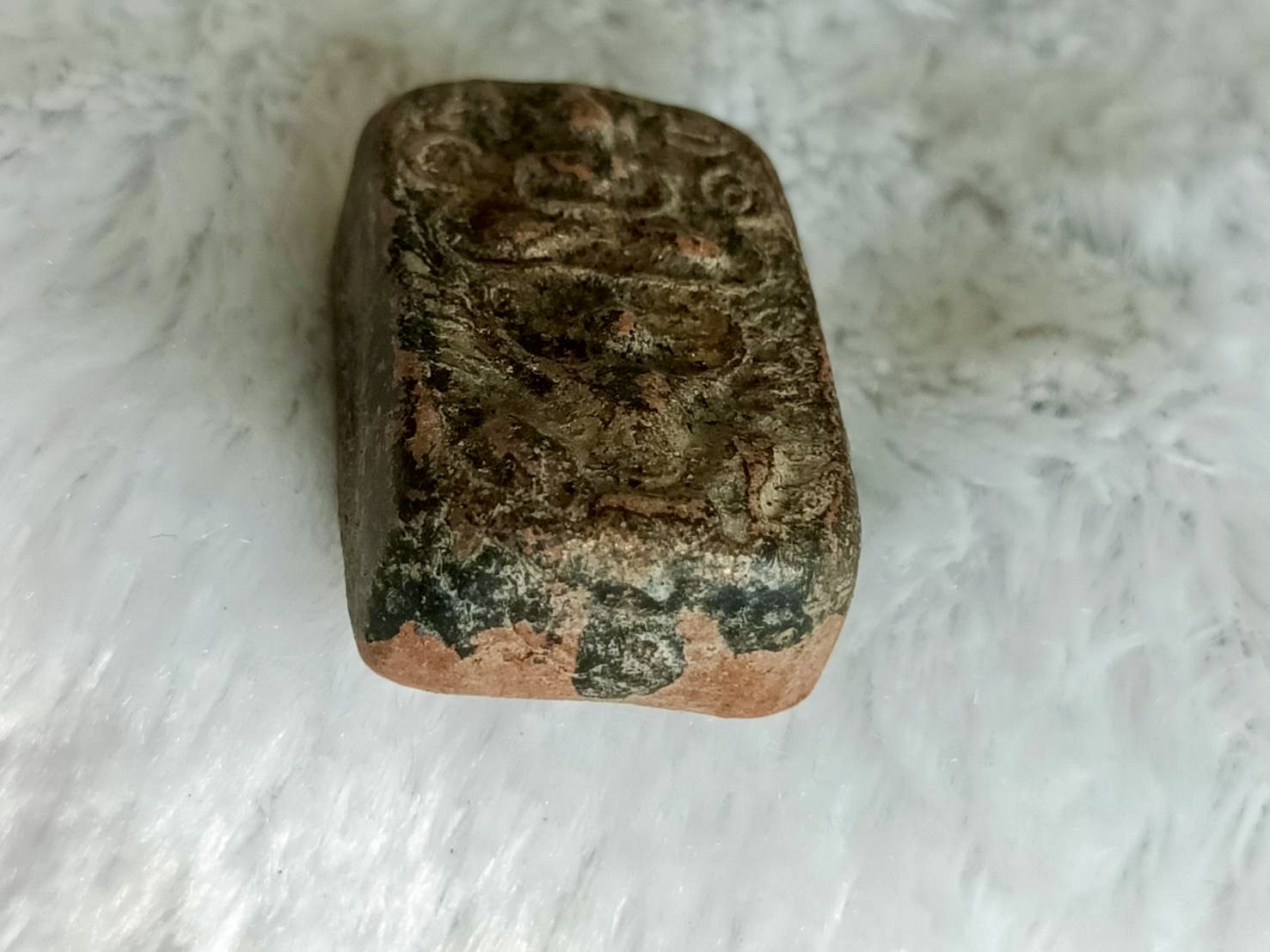 พระพิมพ์หลวงพ่อปาน ขี่ครุฑ หลวงพ่อหนุน วัดพุทธโมกข์ พุทธาภิเษก (กรุวัด)