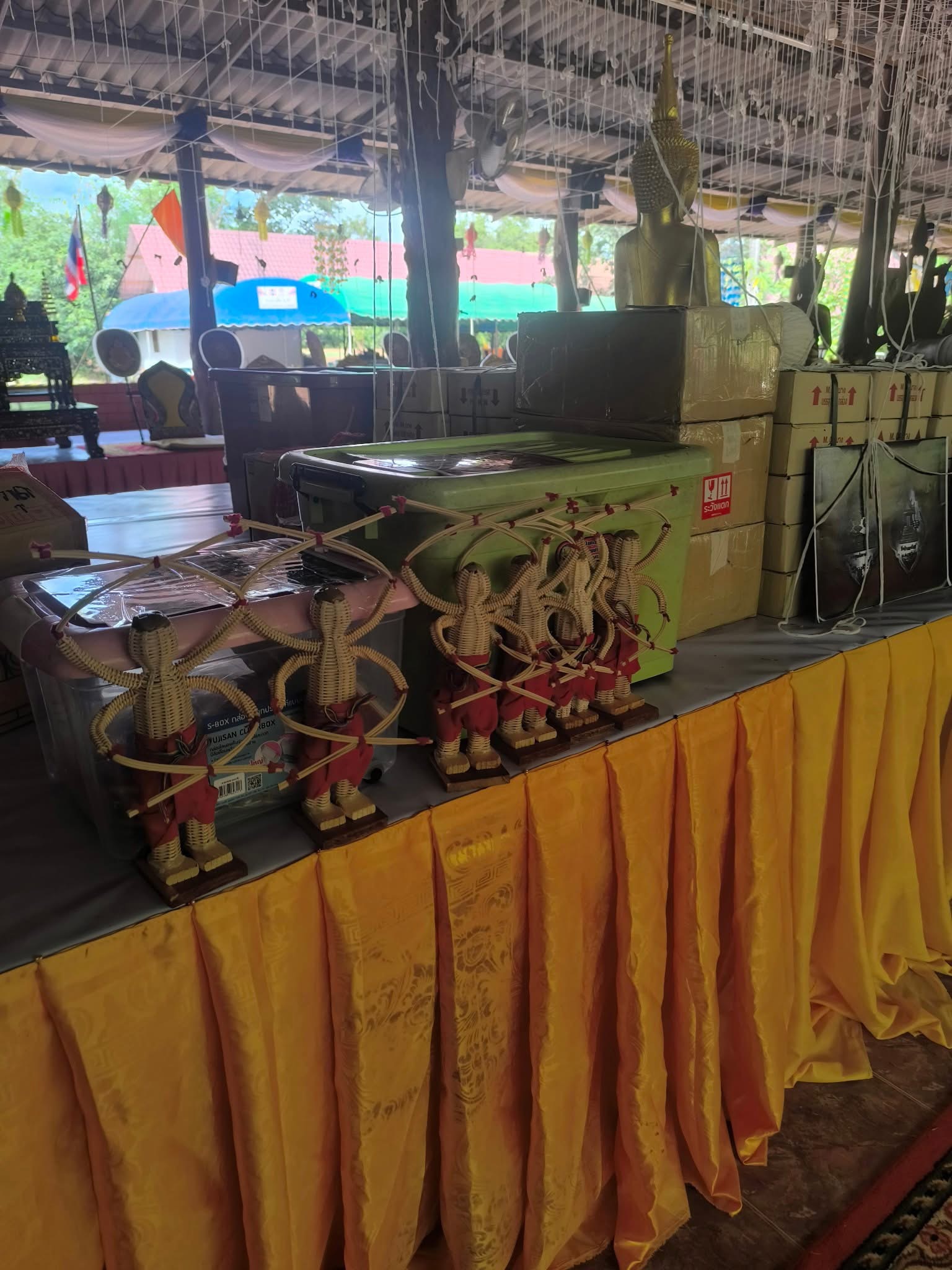 เซียงฆ้อง ปราบไพรี(พยนต์) หลวงพ่อหนุน ปราบผี/อมนุษย์เฝ้าบ้าน กันให้ ให้ลาภ ปี 68 ออกวัดป่าสามัคคีโนนกุด