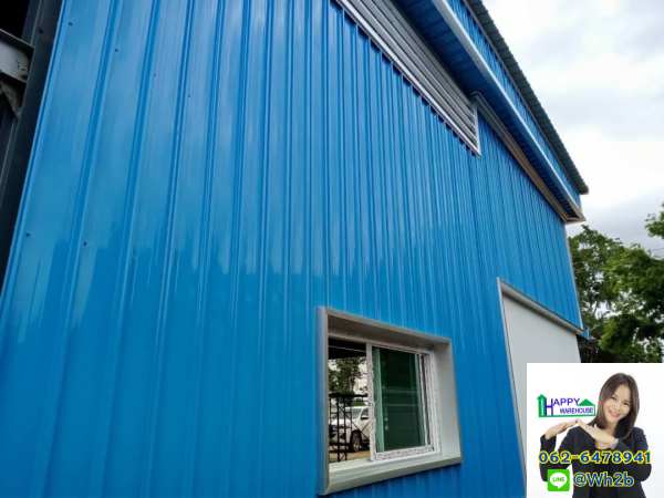 โกดังสำเร็จรูป ขนาด15x30x6.50 เมตร