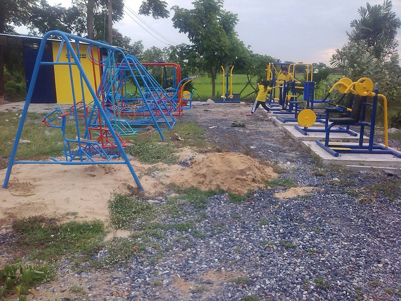 เครื่องออกกำลังกายกลางแจ้งเกาะสมุย