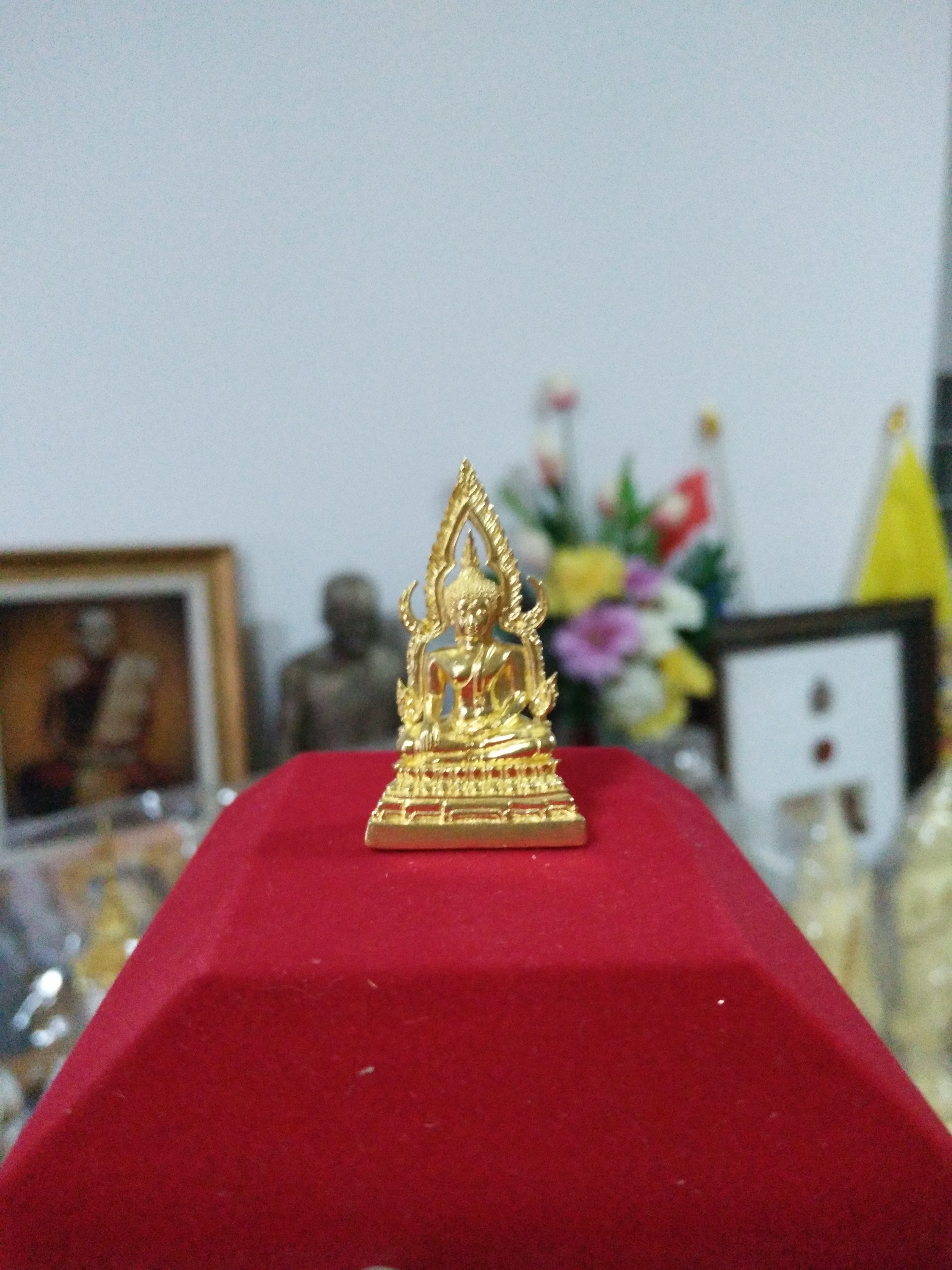 สมเด็จองค์ปฐมเนื้อทองคำแท้ วัดศาลพันท้ายนรสิงห์ ปี 62