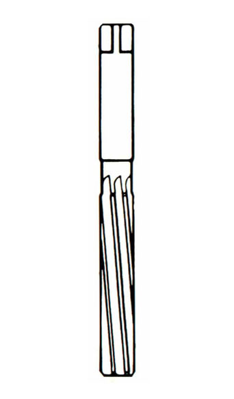 Warrior ตราคนป่า ริมเมอร์ตรงหัวสี่เหลี่ยม (HSS Parallel Hand Reamers)