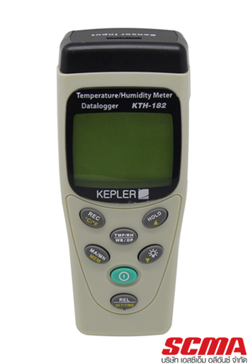 เครื่องวัดอุณหภูมิและความชื้นแบบพกพา KEPLER รุ่น KTH-182 :Temperature & Humidity Meter