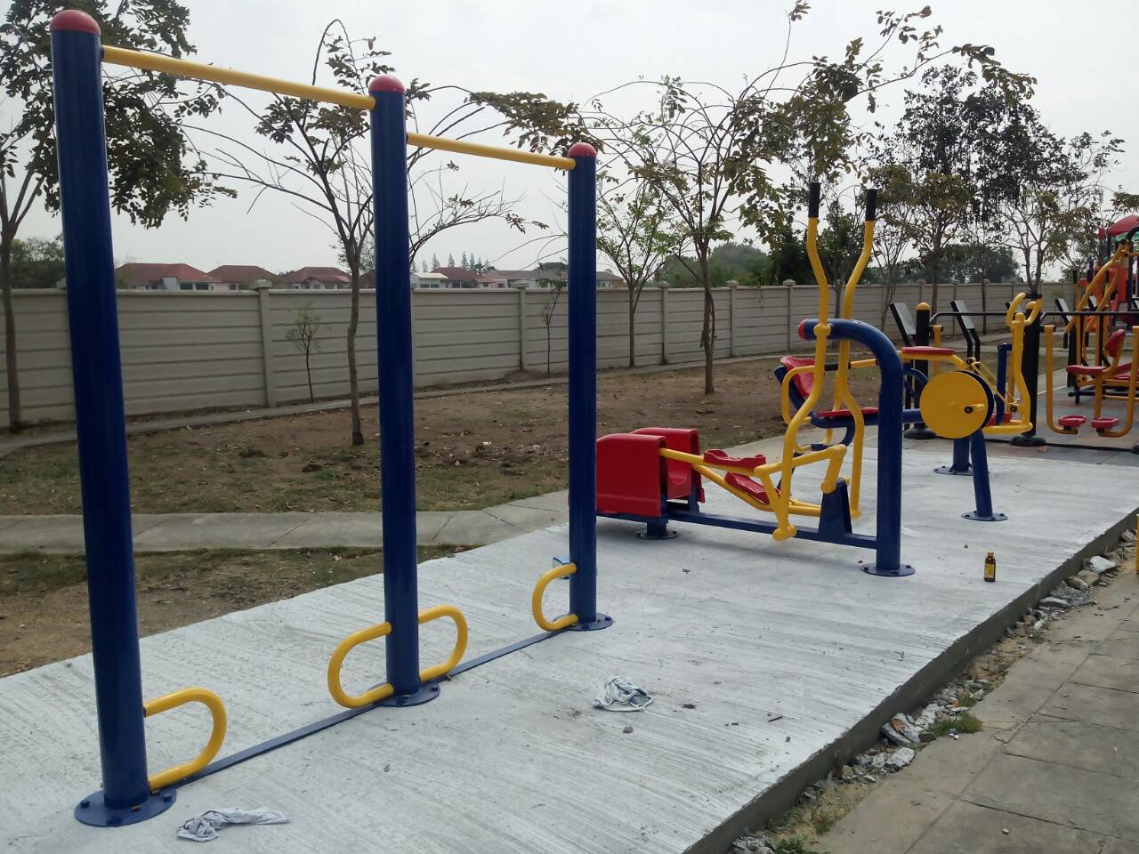 เครื่องออกกำลังกายกลางแจ้งสามโคก