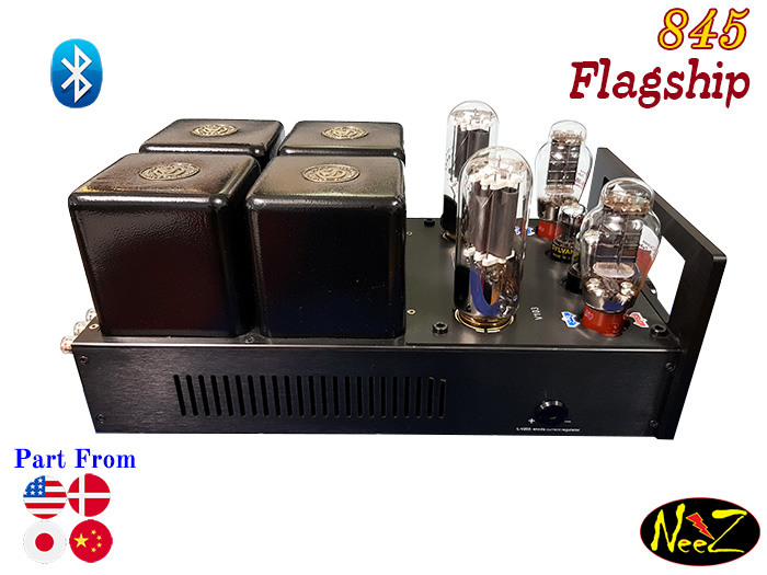 แอมป์หลอด 845 เรือธง ชุดหลอดUSA. Tube Amp+Bluetooth ผลิตโดยShuguang