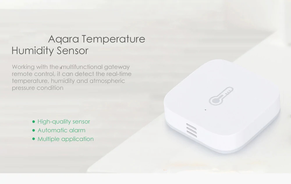 Xiaomi Aqara Temperature Humidity Sensor ตัวตรวจวัดอุณหภูมิและความชื้น