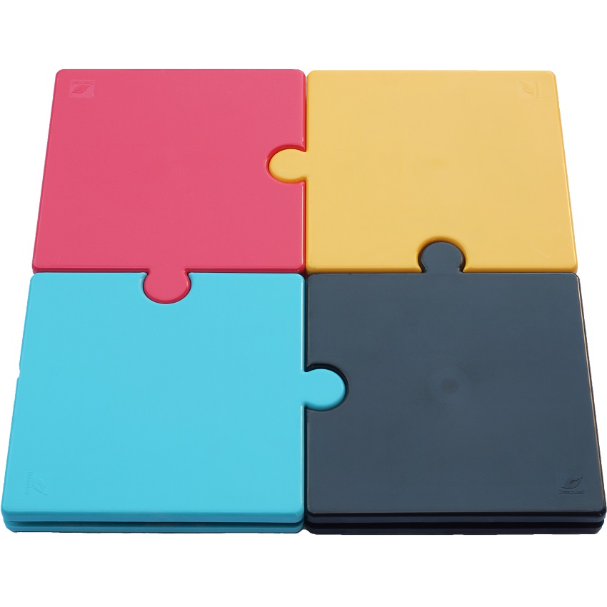 ชุดเซ็ต 4 แผ่น AntPad ฟ้า-เหลือง-ชมพู-ดำ