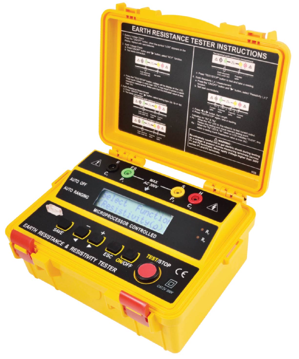เครื่องทดสอบความต้านทานดิน (4 Wire Earth Resistance & Resistivity Testers) แบรนด์ KEPLER รุ่น K4236 ER