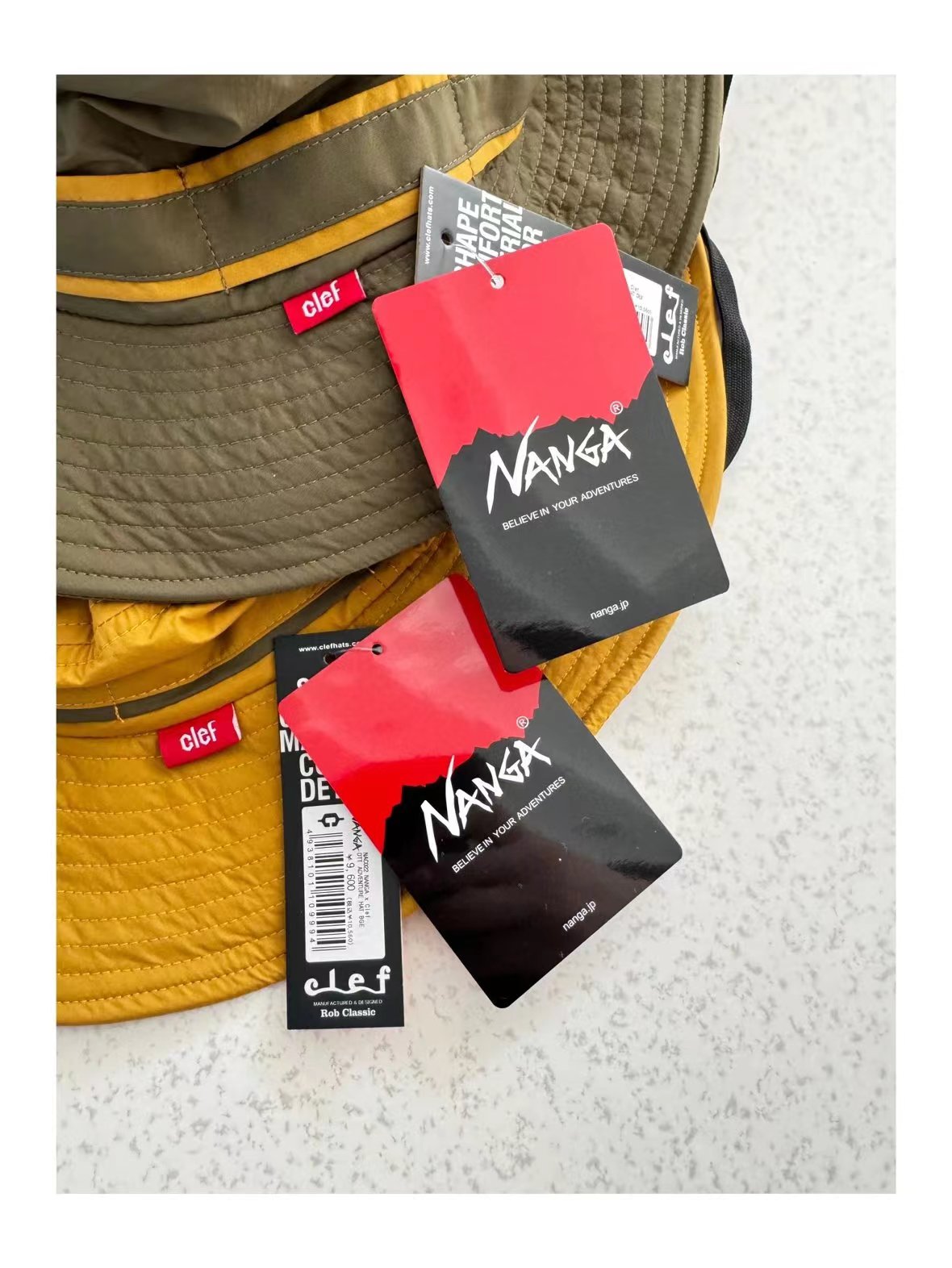 หมวกเดินป่า NANGA x Clef DTT Adventure Hat ของใหม่ ของแท้ พร้อมส่งจากไทย หมวกกันน้ำ Bucket