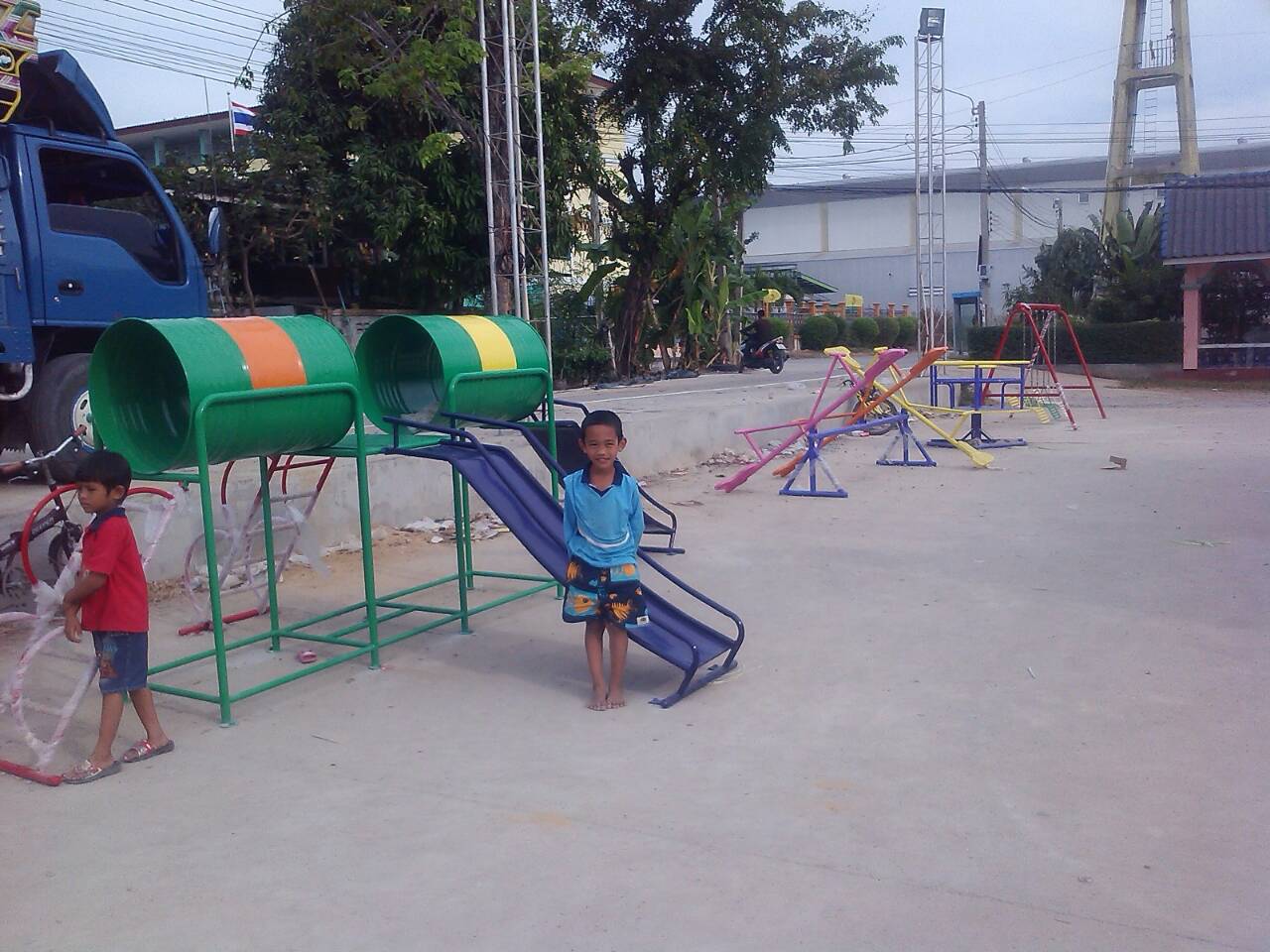 เครื่องออกกำลังกายกลางแจ้งวังหิน