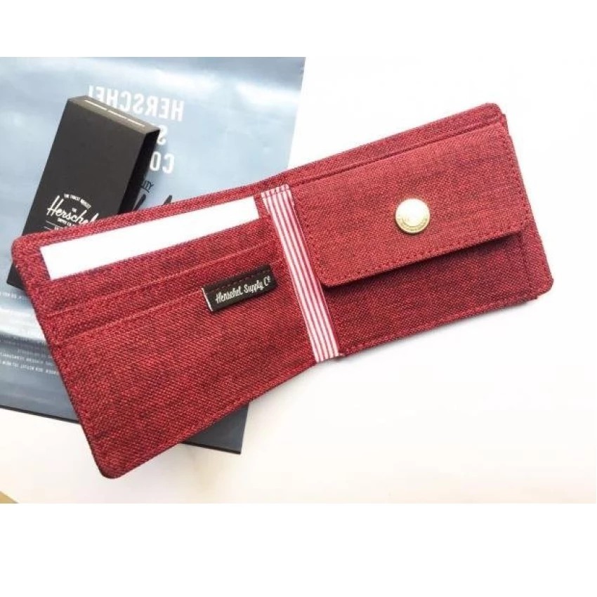 Herschel Supply Co Roy Coin Wallet (Winetasting Crosshatch)