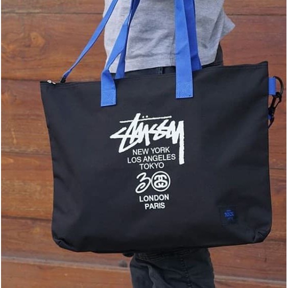 กระเป๋าสะพายข้าง Stussy - 2 Way Sling Shoulder Bag รุ่นพิเศษจากญี่ปุ่น ของใหม่ ของแท้ พร้อมส่ง