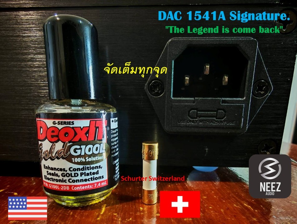 DAC 1541A Signature All NeW ระดับตำนาน อุปกรณ์คัดเกรดHi-End ร้านไทย มีประกัน พร้อมส่ง