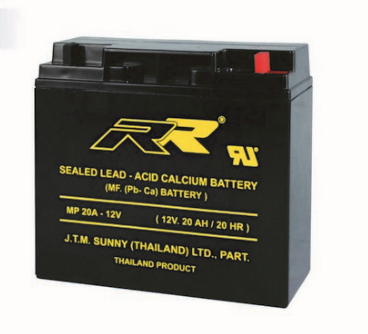 แบตเตอรี่ แห้ง 12V 20Ah RR SLA BATTERY MP 20A-12V