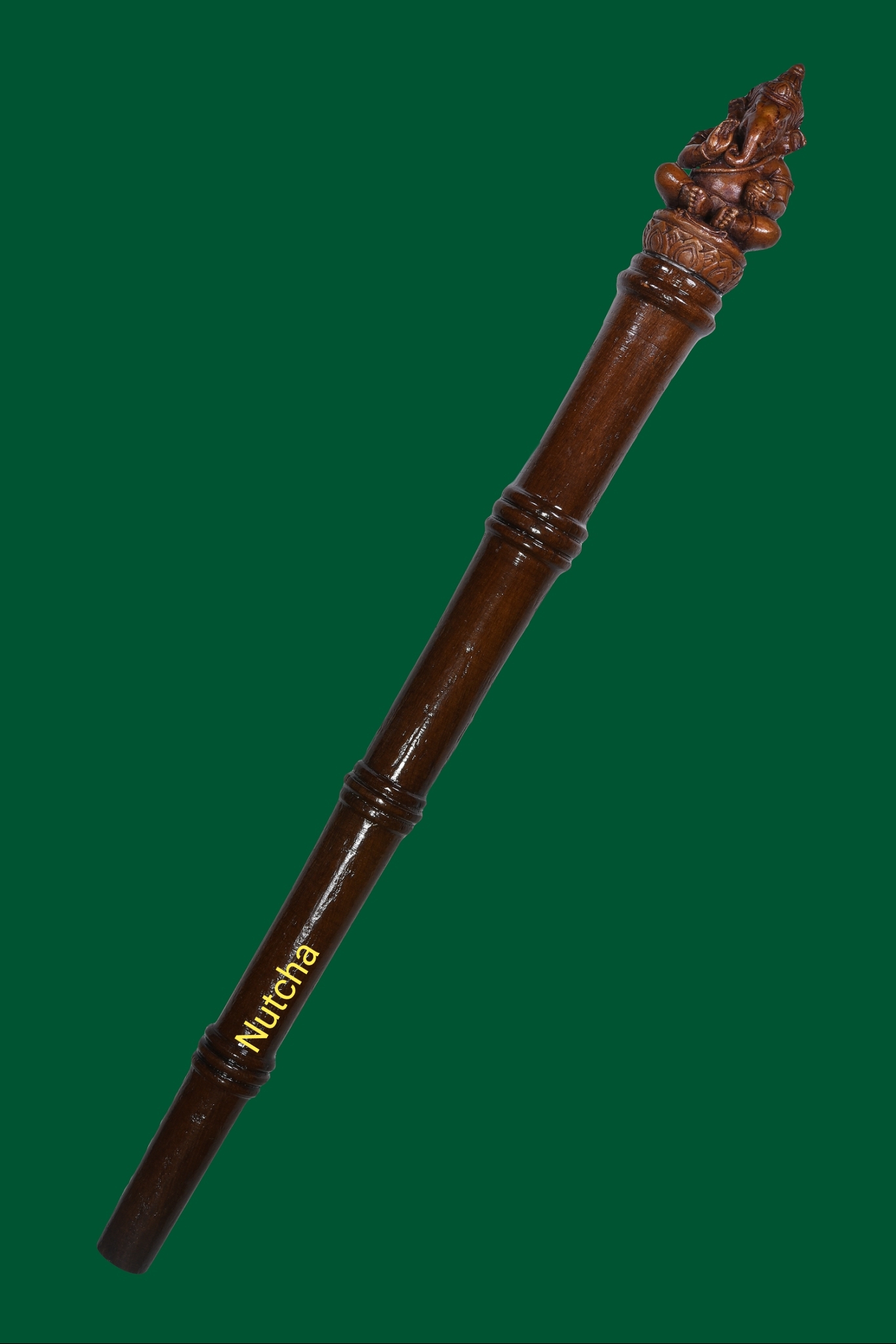 ไม้ครูพระพิฆเนศร (เสกสายหลวงพ่อฤาษีลิงดำ) วัดศาลพันท้ายนรสิงห์ (หันไม้ไปทางทิศตะวันตกเท่านั้น) ปี ๖๒