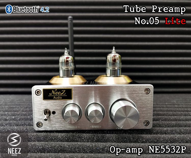 Tube Preamplifier Bluetooth - ปรีหลอด บลูทูส + ใช้ในบ้าน+รถ มีประกัน ร้านไทย