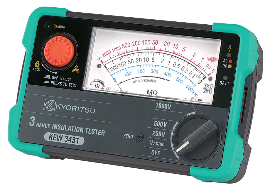 KYORITSU Analog Insulation Testers รุ่น KEW 3431