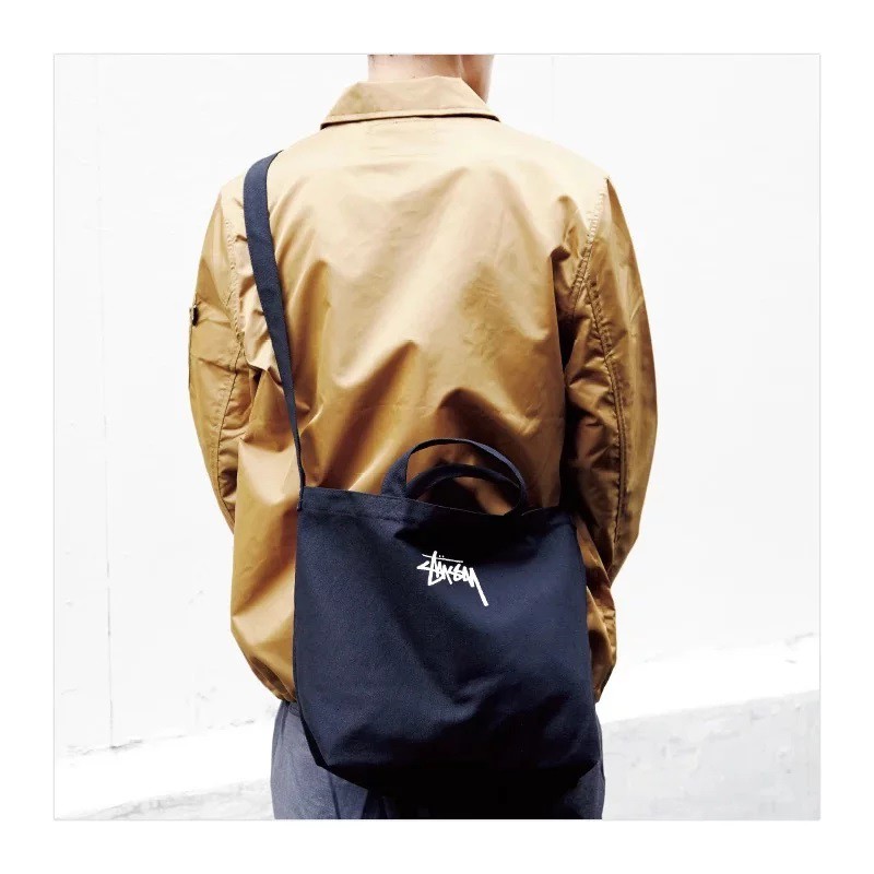 กระเป๋าสะพายข้าง Stussy - 2 Way Tote Bag รุ่นพิเศษจากญี่ปุ่น ของใหม่ ของแท้ พร้อมส่ง