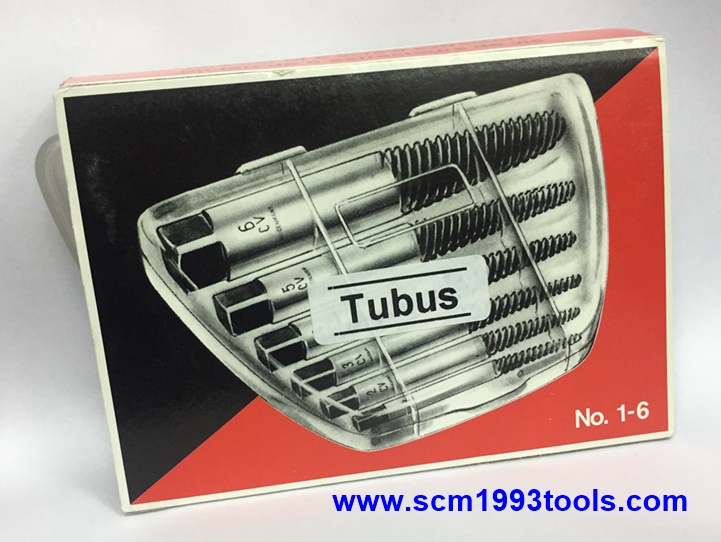 TUBUS ถอนเกลียวซ้าย (6 ตัวชุด) 1/8"-1" แท้จากเยอรมัน