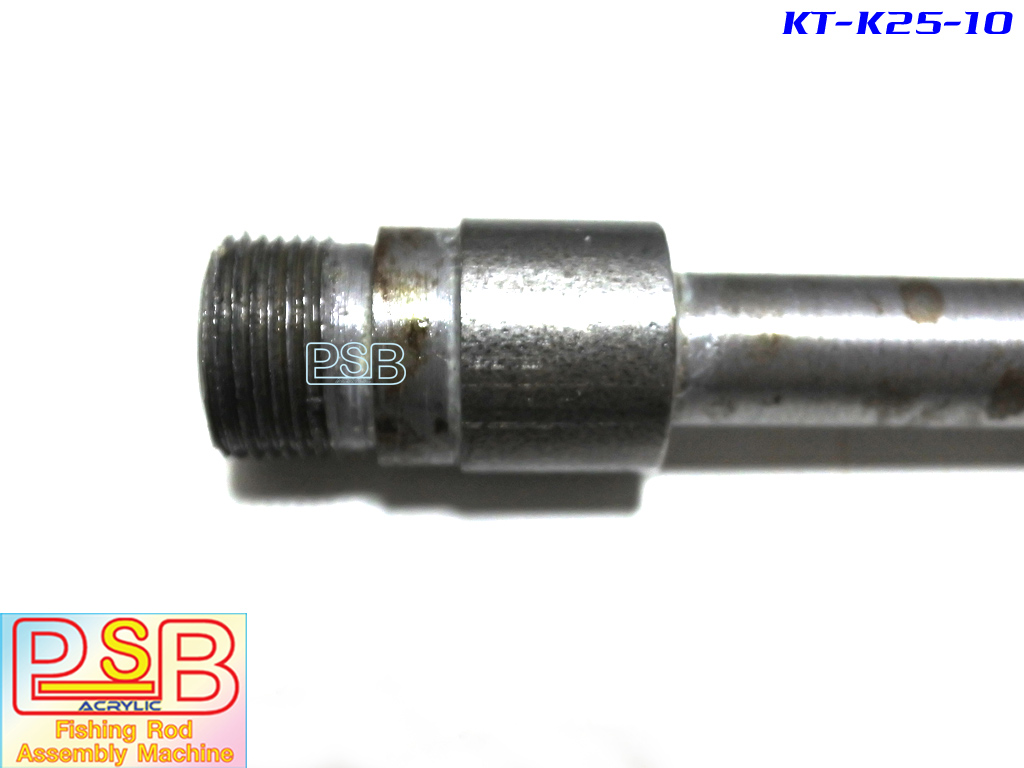 แกนต่อหัวกลึงเหล็ก แกน 10 มม.