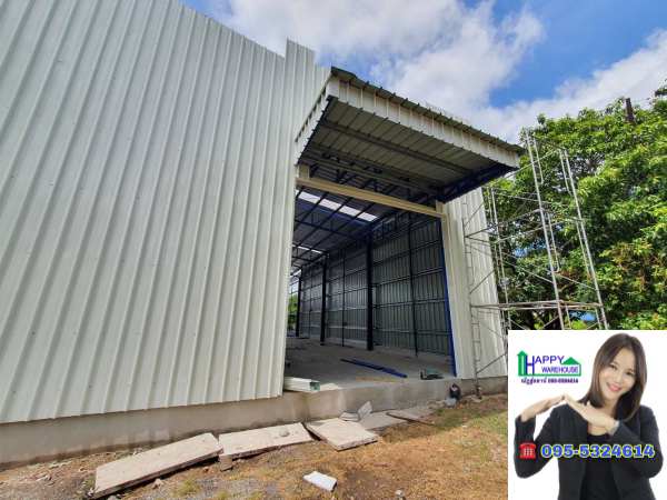 รับสร้างโกดัง สิงห์บุรี ขนาด20x30x6.00 เมตร