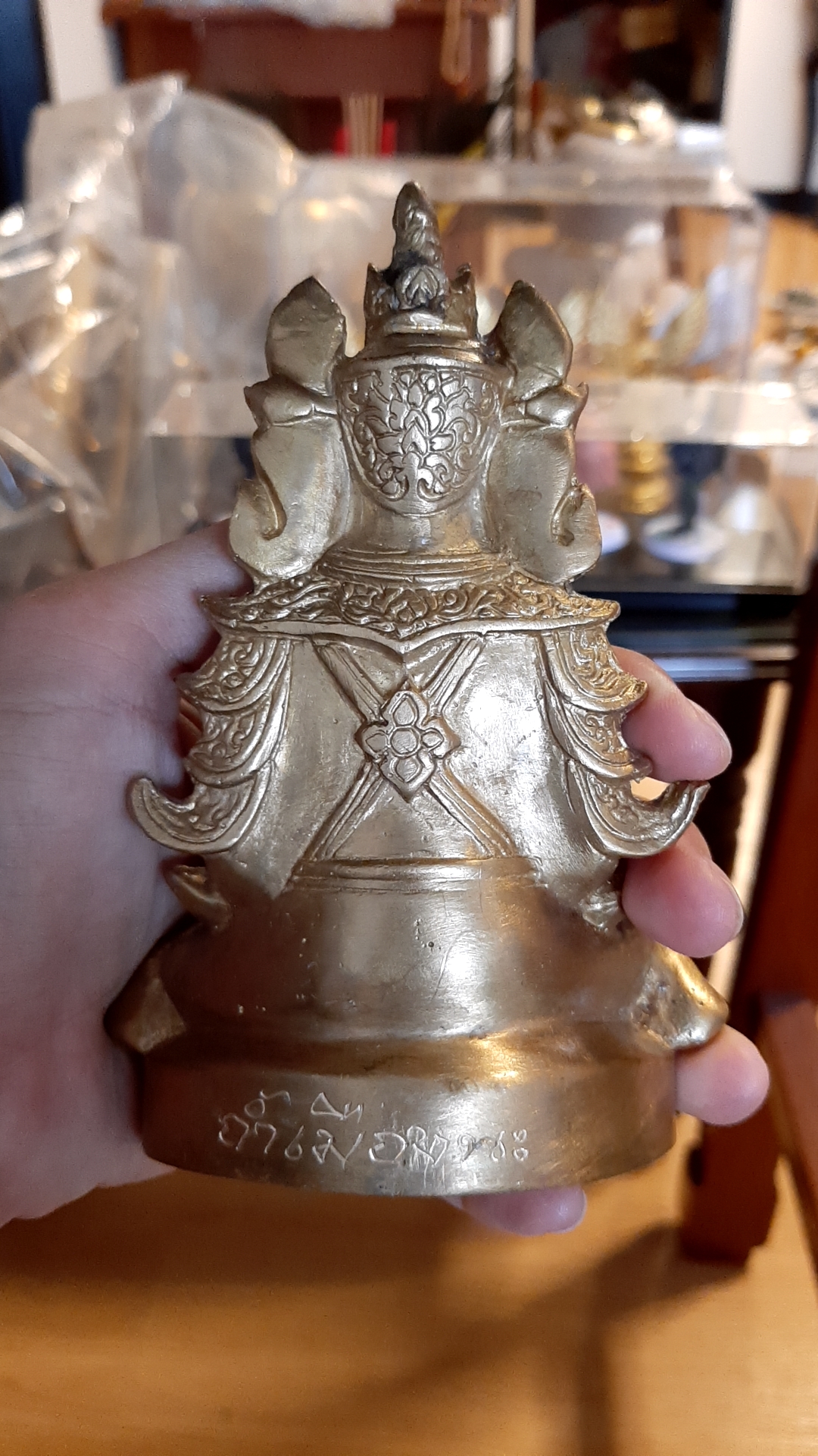 พระบูชาจักรพรรดิ์กิมบ่เซี้ยง หลวงตาม้า หน้าตัก 3 นิ้ว