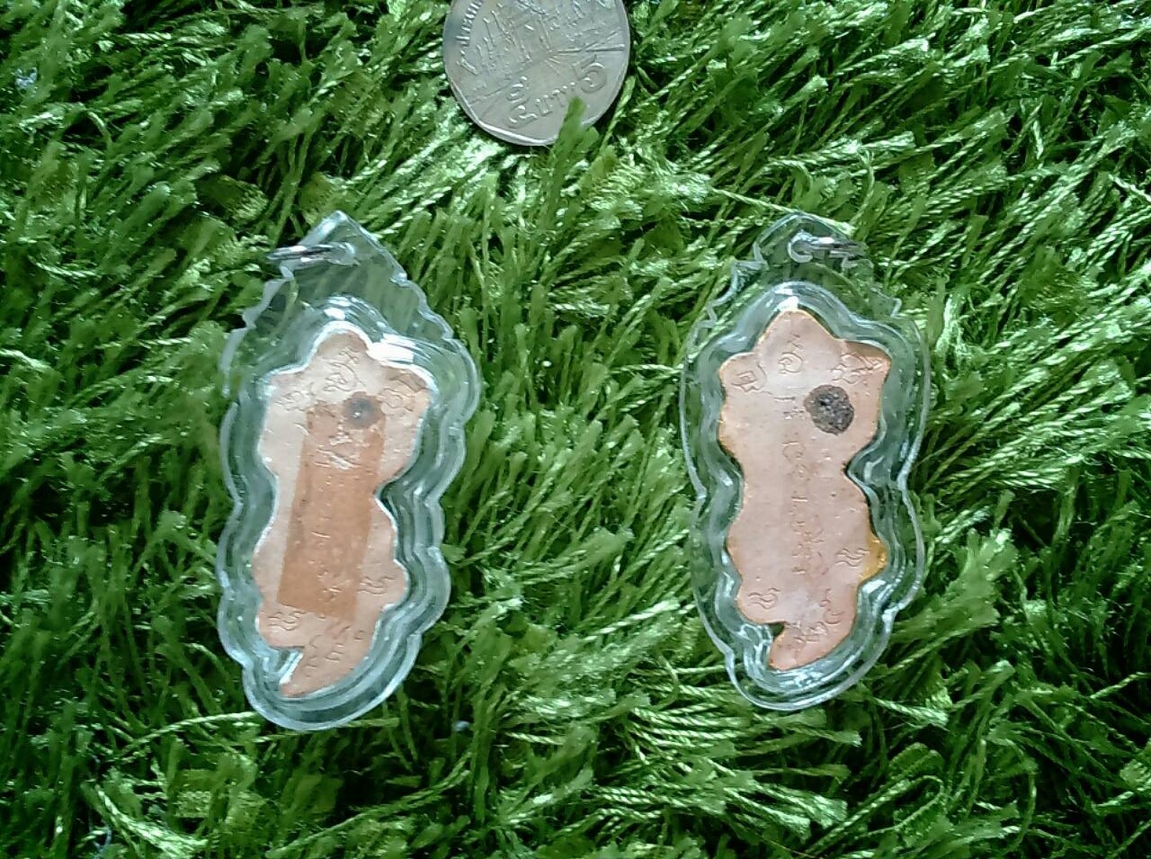 เครื่องรางค้าขาย ตุ๊กแกโชคลาภ ลป.หล่ำ เนื้อดินเผา ปี 57