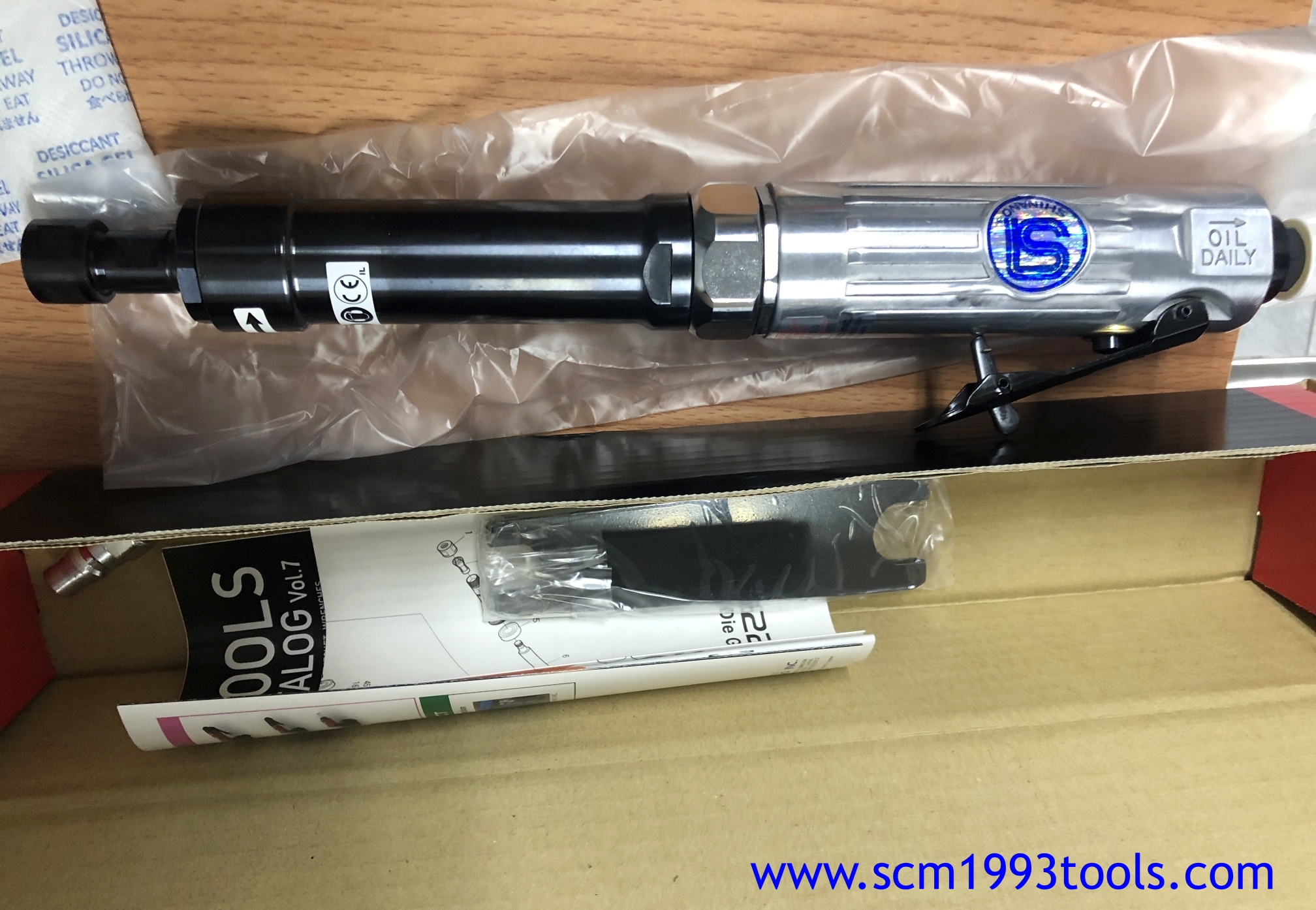 Shinano ชินาโน่ รุ่น SI-2022S เครื่องเจียรลม รุ่นคอยาว รอบสูง ญี่ปุ่น DIE GRINDERS