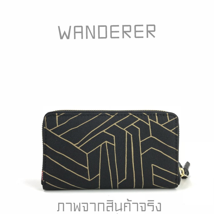 Herschel Thomas Wallet - Gold Geo กระเป๋าสตางค์ใบยาว
