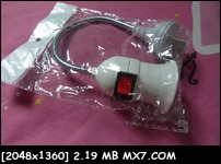 ขั้วหลอดไฟ งอได้ 7.5นิ้ว พร้อม สวิทช์ ( ของไทยผลิต ) 450.- ส่งฟรี EMS