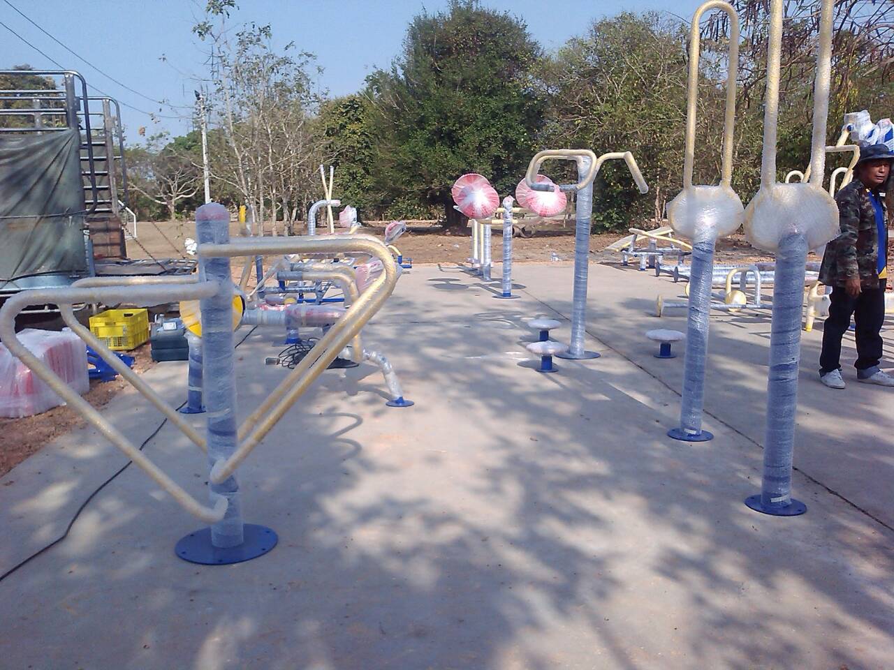 เครื่องออกกำลังกายกลางแจ้งพัทลุง