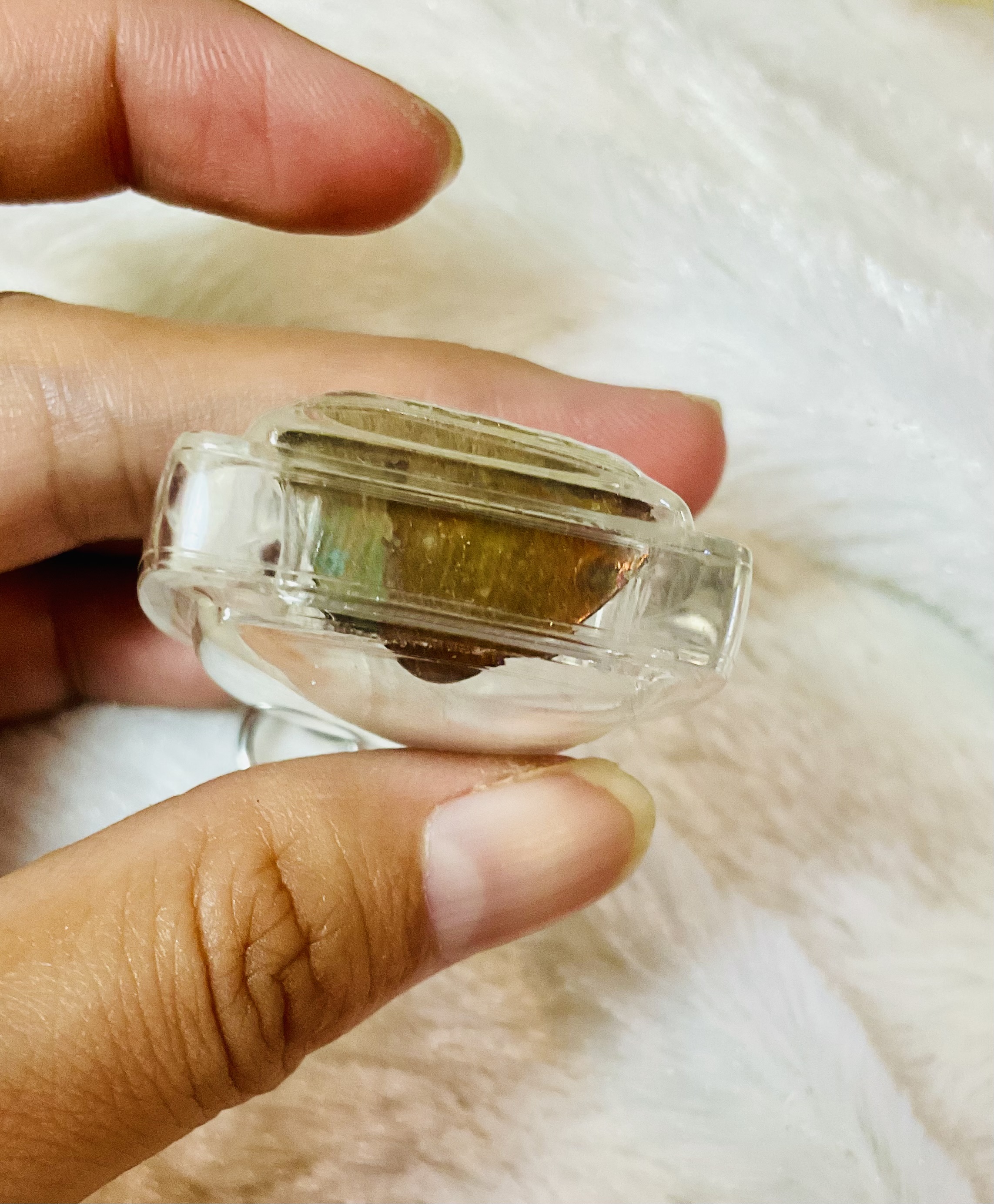 พระกริ่งจินดามณีมนต์พระกาฬ (เนื้อผิวรุ้ง) เลี่ยมกันน้ำ ลพ.เล็กเททอง เข้าพุทธาภิเษกวัดท่าขนุน