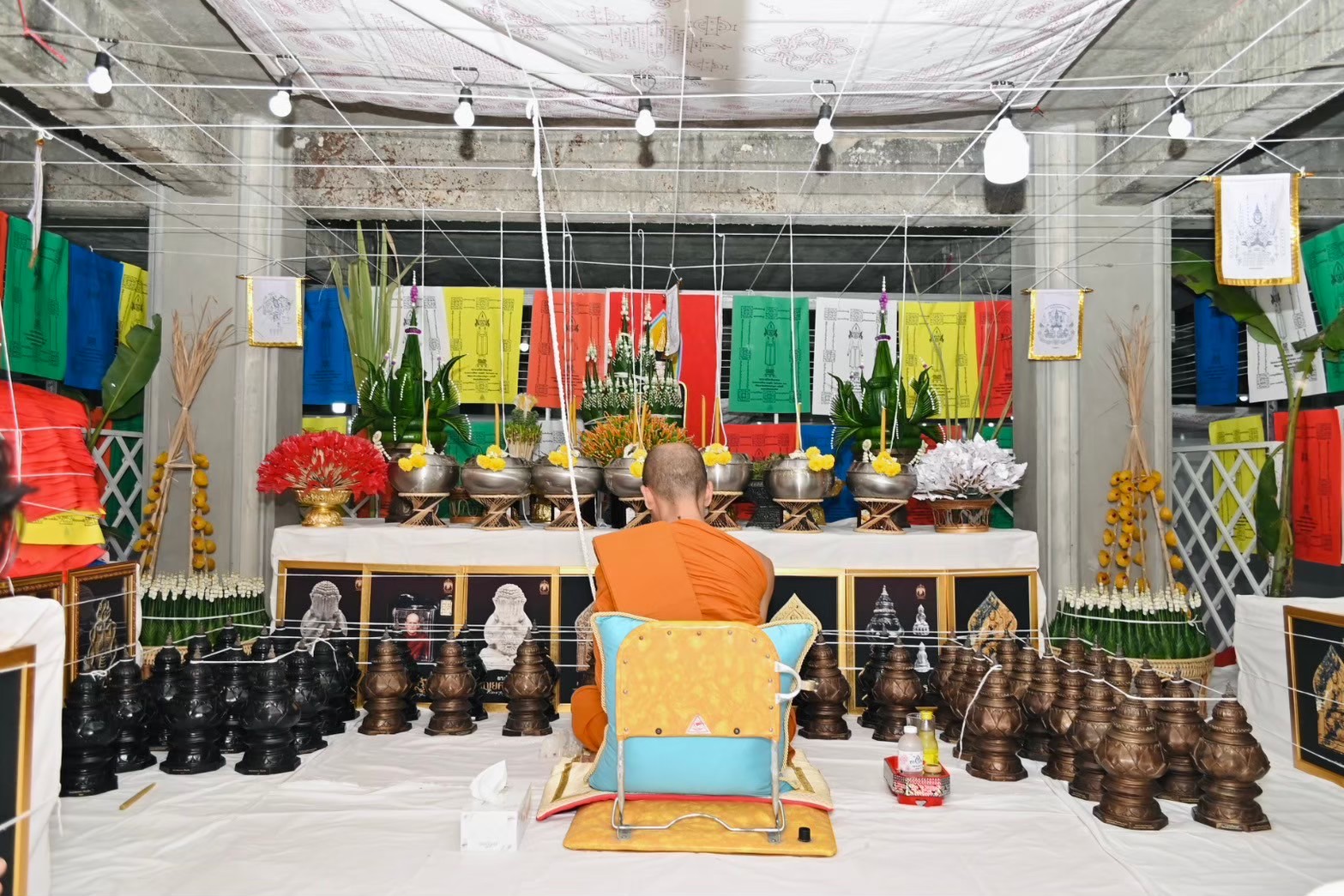 ผ้ายันต์พระบท ปิดตาเจริญยศ รวยไม่ยั้ง พระอาจารย์ต้อม ท่าสะแบง