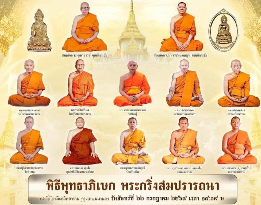 ลูกอมเทียนสัตตบริภัณฑ์ตรีวันในโบสถ์ (เสาร์ 5) หลวงพ่อเล็ก วัดท่าขนุน ปี 67 (1 ใน 100)