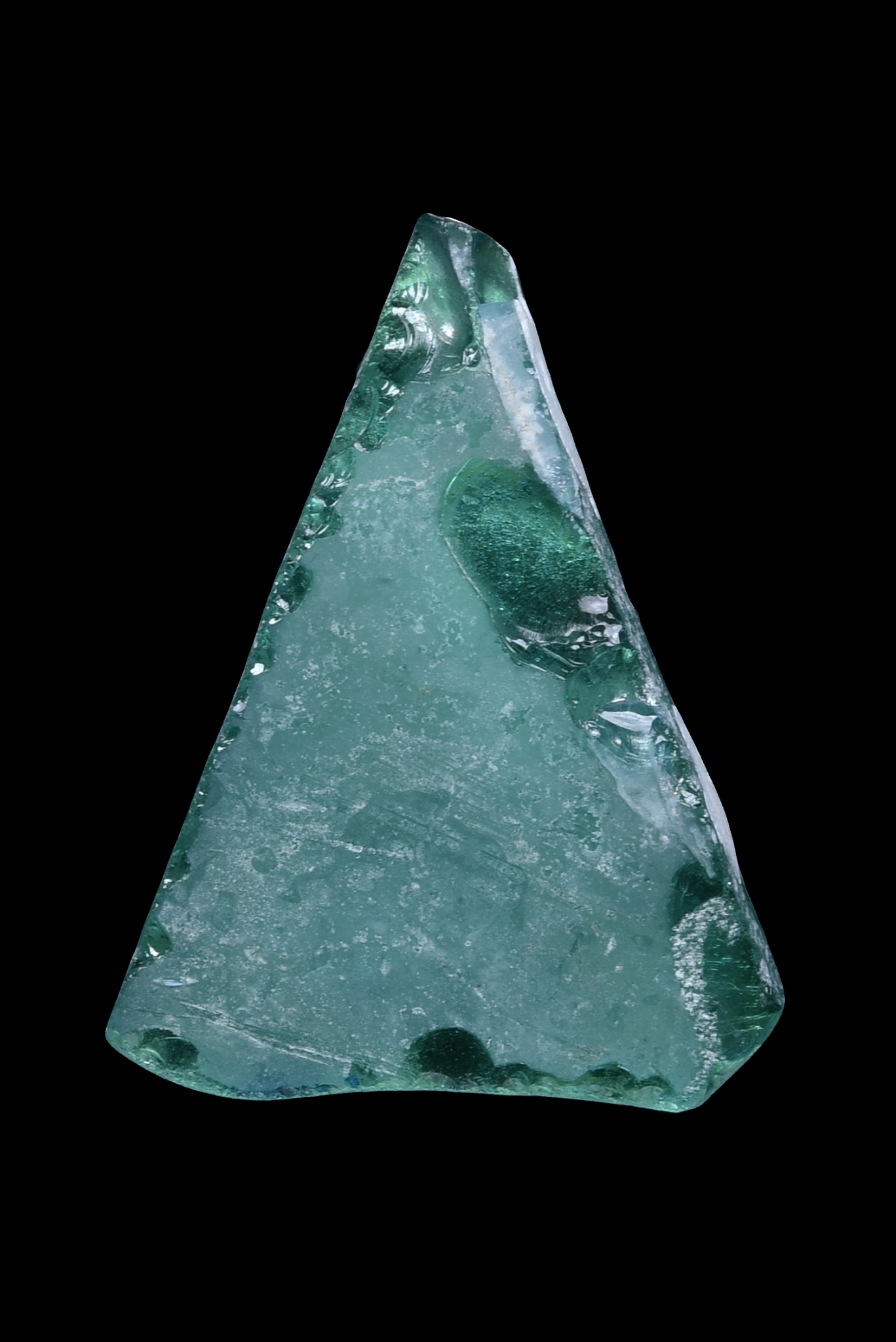 แผ่นกระจกทองคำ 24 k ประดับองค์พระหลวงพ่อโต กระเบื้องอิตาลี ปี 2525 วัดอินทรวิหาร